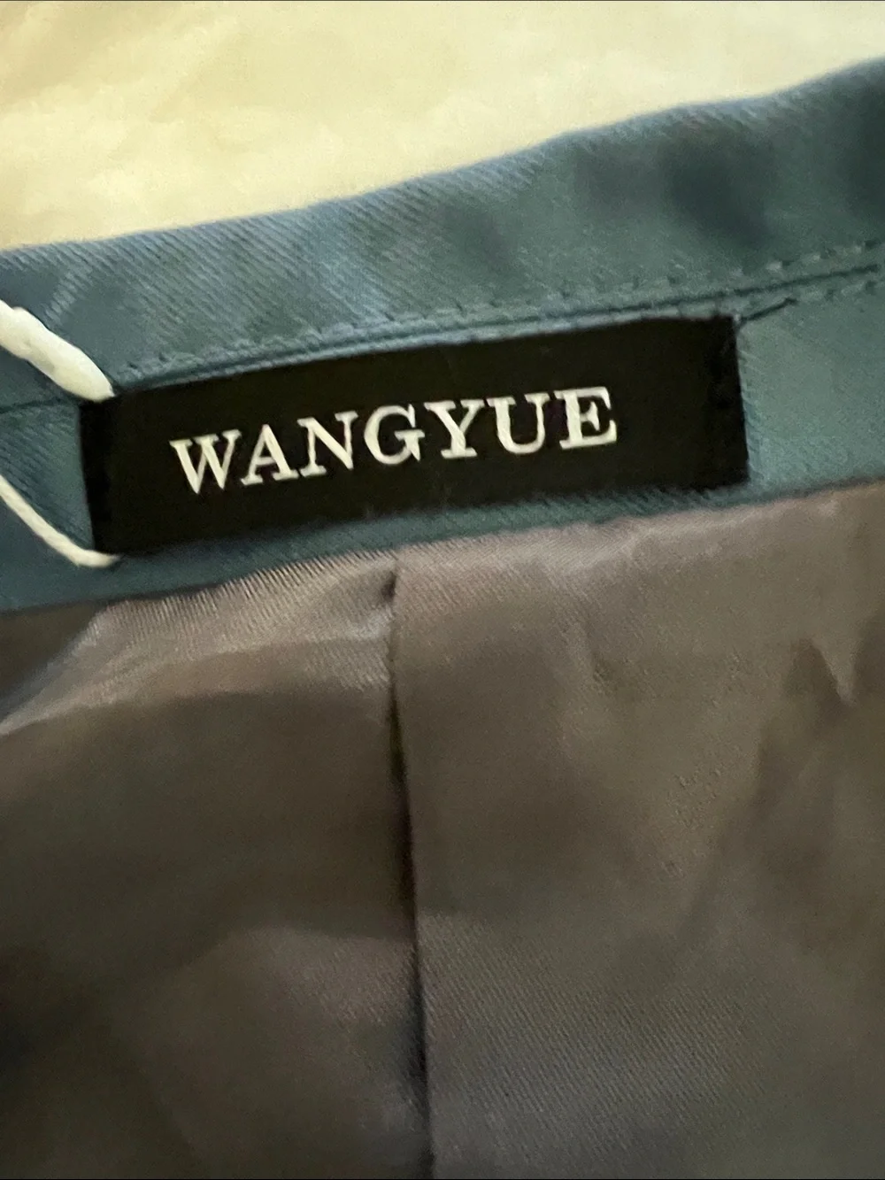 Wangyue Boys Dusty Blue Three-Piece Suit - Classic Formal Blazer & Vest